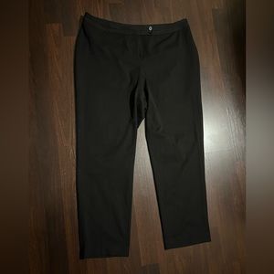 Lane Bryant black pants size 20 tall long straight leg